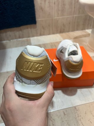 Nike Vapor 12 Hypersmash Oro Blanco