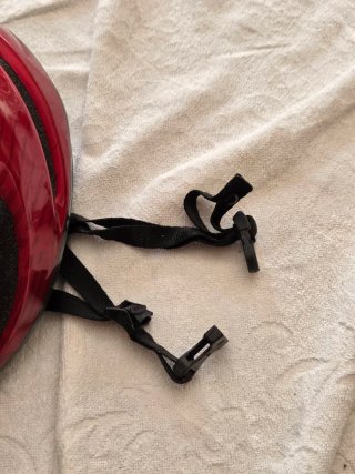 Casco Bell Bici Rosso Metallizzato