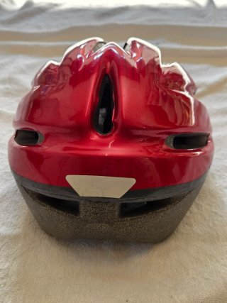 Casco Bell Bici Rosso Metallizzato