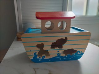 Barco de madera infantil Arca de Noé