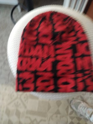 Gorro de lana Jordan rojo
