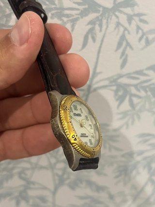 Reloj Duward Caballero nuevo Dorado/Blanco