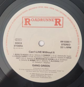 Gang Green - Can't Live Without It LP