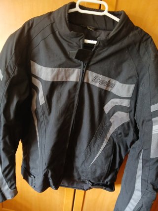 Chaqueta de moto Bela negra