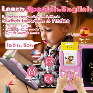 Pizarra Educativa Bilingüe Español-Inglés