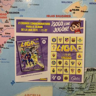 Cromo Conmemorativo liga este 26-27 2026-2027