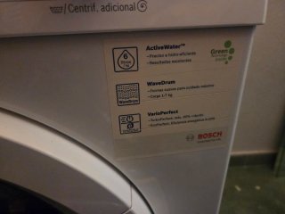 Lavadora Bosch Avantixx 7 VarioPerfect