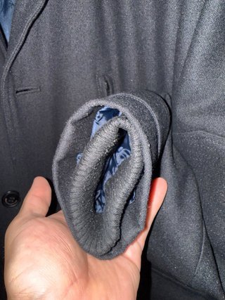 Parka Negra Talla XXL