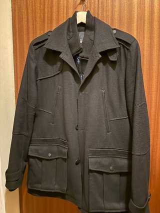 Parka Negra Talla XXL