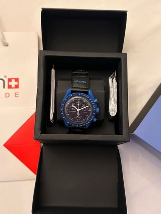 Omega x Swatch Mission To Neptune Azul