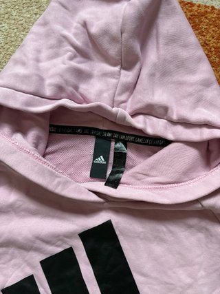 Sudadera Adidas rosa talla S