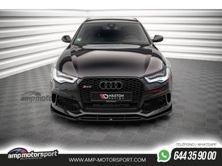 SPOILER / LIP DELANTERO PARA AUDI A6 C7 PARAGOLPES LOOK RS6 2011-2017