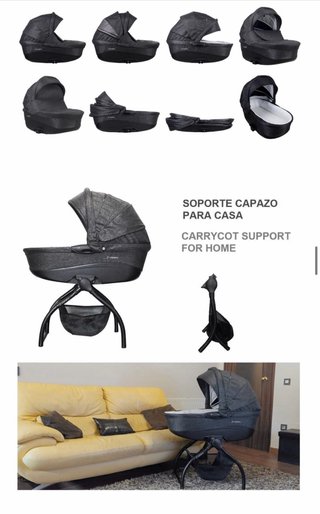 Vizaro Pearl Carro Trío Gris Denim