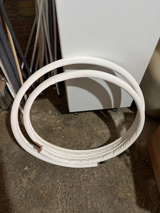 Tubo cobre aire acondicionado 1/4-1/2 4 metros
