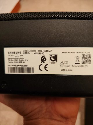 Barra de Sonido Samsung HW-R550 300W