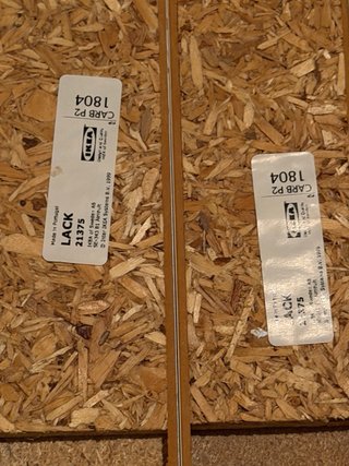 18 Estanterías IKEA LACK Madera Blanca