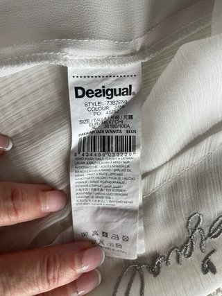 Blusa Desigual XL 46 Estampado Mandala
