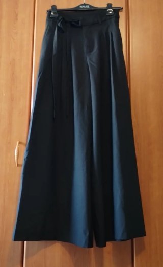 Pantaloni larghi donna neri