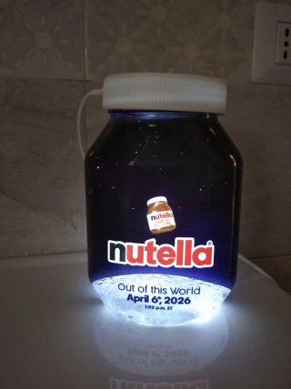 Nutella Lampada Lunare