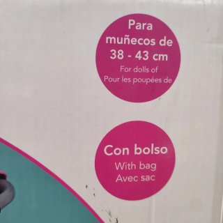 Carrito de paseo para muñecos Juguettos