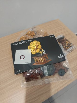 Mini Gramofone Retro Lego 00937
