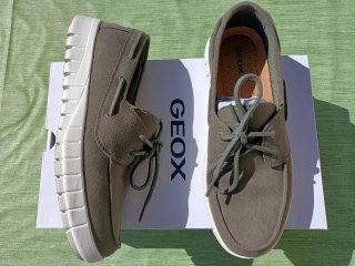 Scarpe Geox Flextride uomo grigio/verde oliva