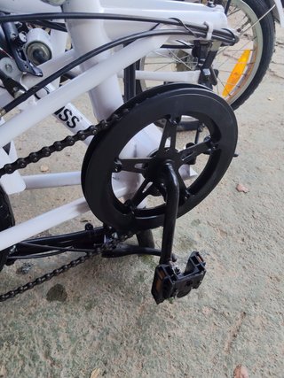 2 Bicicletas Plegables Blancas