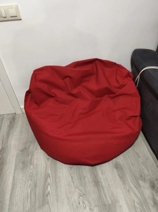 Puff Lumaland Rojo Grande 120x80x75cm