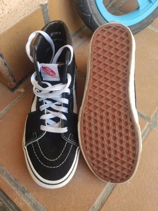 Zapatillas Vans Negras Talla 38.5 nuevas