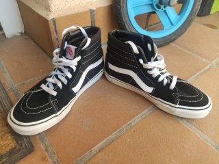 Zapatillas Vans Negras Talla 38.5 nuevas