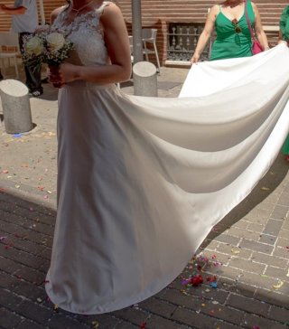 Vestido de Novia Blanco