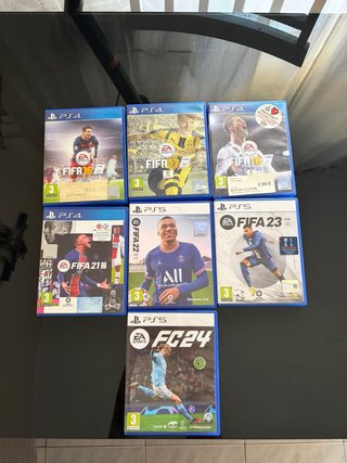 Pack de Videojuegos FIFA PS4 y PS5