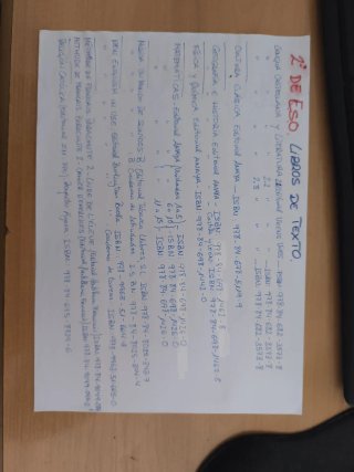 Libros de texto. 2° de ESO