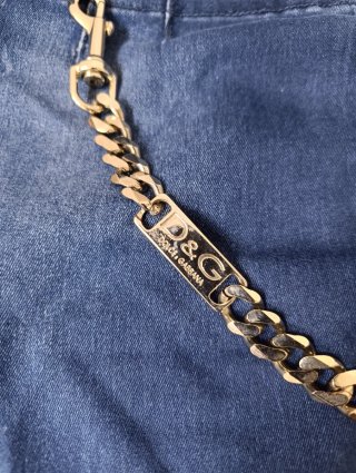 Catena per pantaloni D&G Dolce & Gabbana in argento