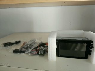 Pantalla Coche + Cámara, Cables y mando