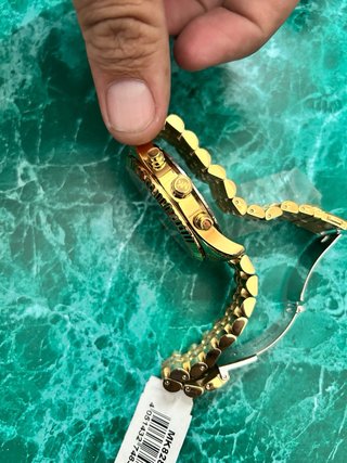 Orologio Michael Kors Uomo Nuovo Oro Nero