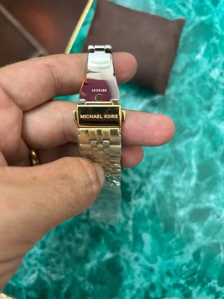 Orologio Michael Kors Uomo Nuovo Oro Nero