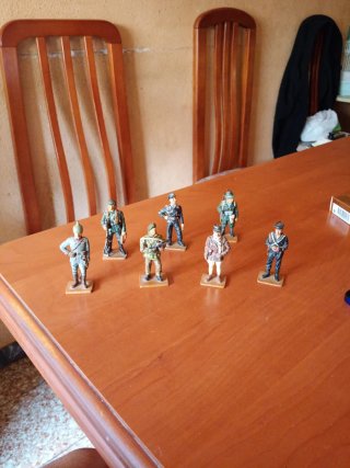 Lott di soldatini in piombo