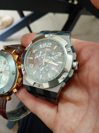 Lotto di 2 Orologi Cronografo Swiss Made (Sandoz + Gc)