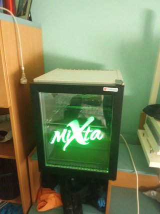 Mini nevera retro