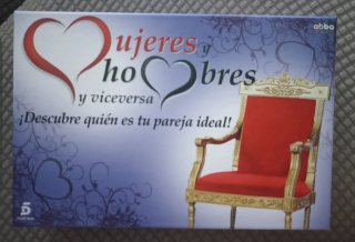 Juego de mesa Mujeres y Hombres