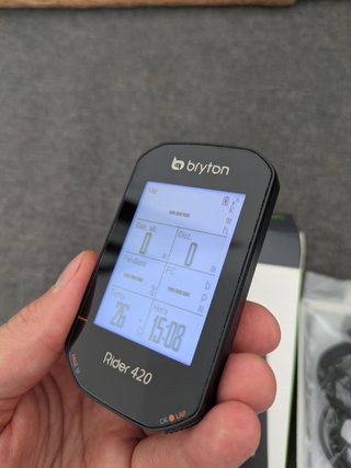 Ciclocomputador Bryton Rider 420 GPS