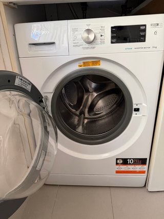 Lavadora Whirlpool 9 kg Inverter FreshCare+
