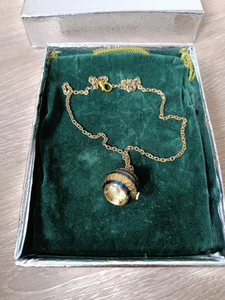 Reloj antiguo Mortima esfera azul y dorada