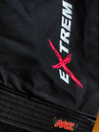 Kimono Jiu Jitsu Negro Talla 195