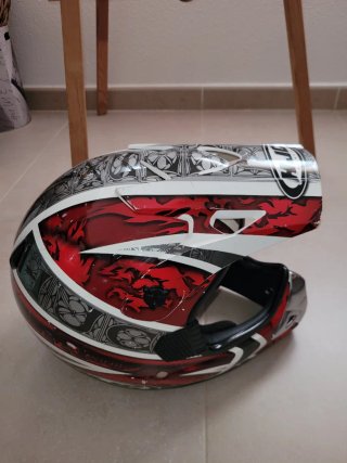 Casco HJC Cross + Gafas Hebo