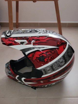Casco HJC Cross + Gafas Hebo