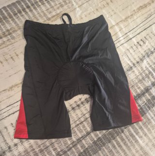Culote Ciclismo Negro y Rojo