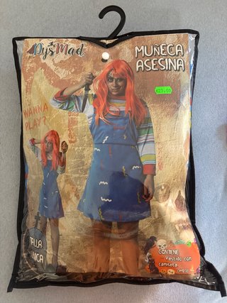Disfraz Muñeca Asesina Talla Única