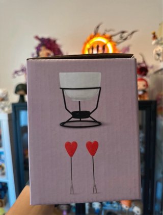 Set Fondue Chocolate con 2 Tenedores